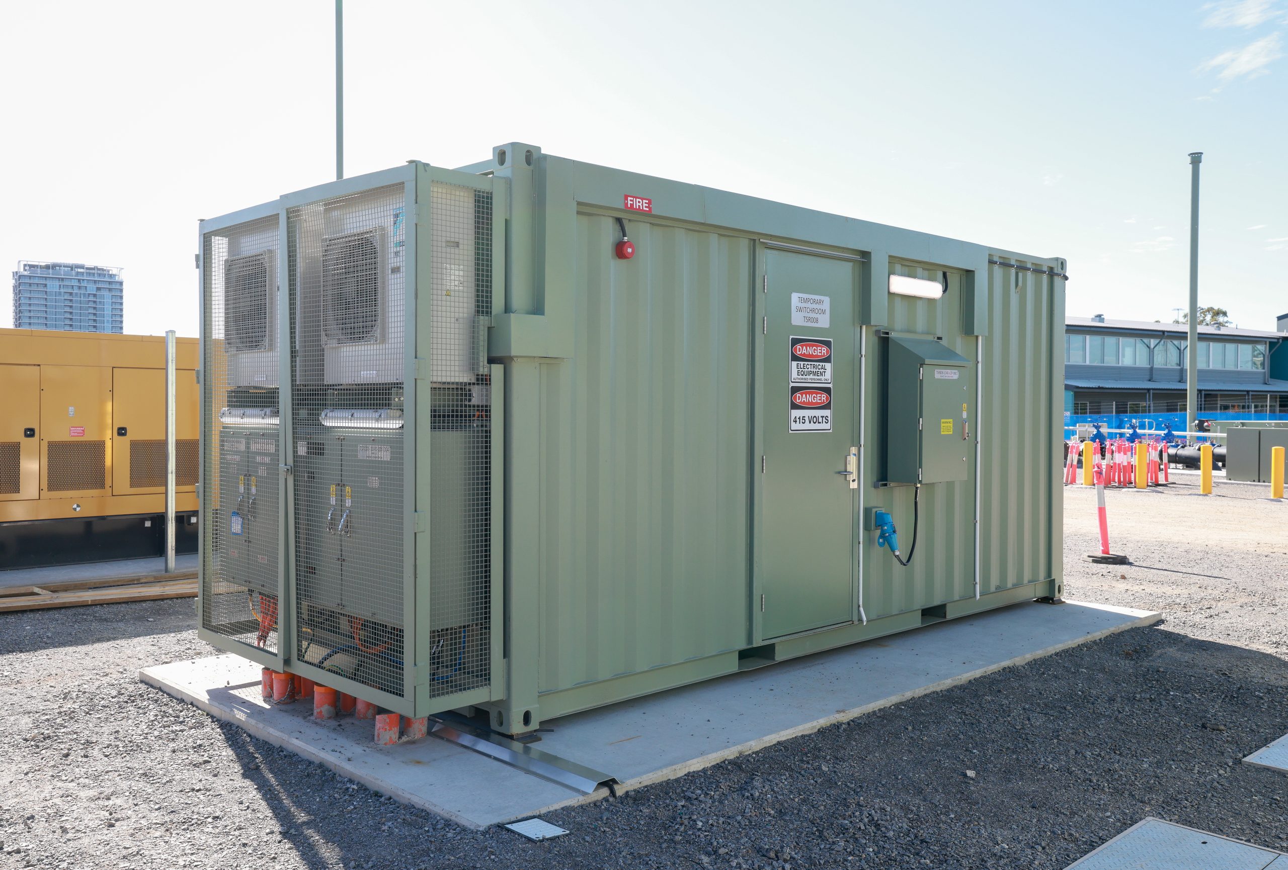CE Group Switchroom Structural Engineering